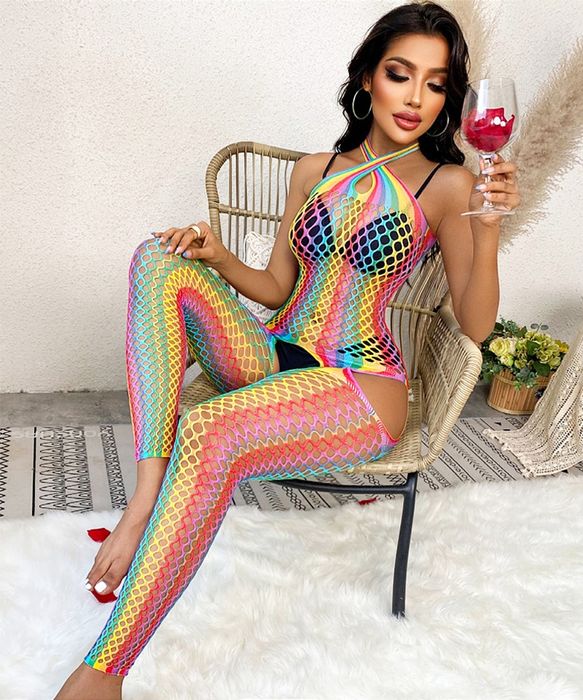 Еротична білизна сексуальное эротическое нижнее белье боди сетка чулки