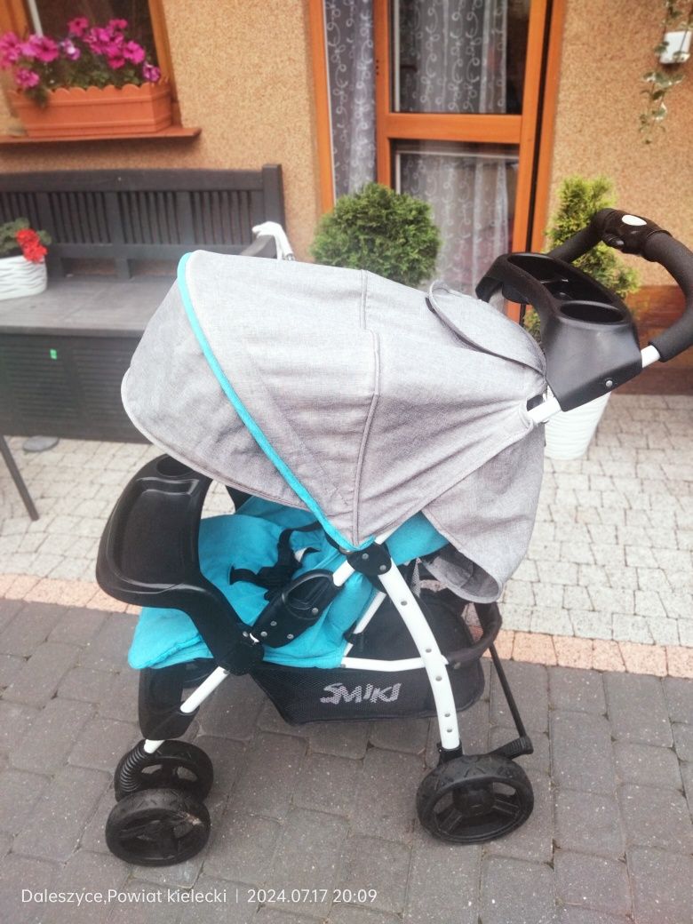 Wózek spacerowy plus dwa wkłady do wózka