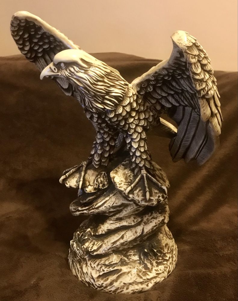 Статуя Орел, статуэтка, сувенир, декор, изделие, резьба (керамика)