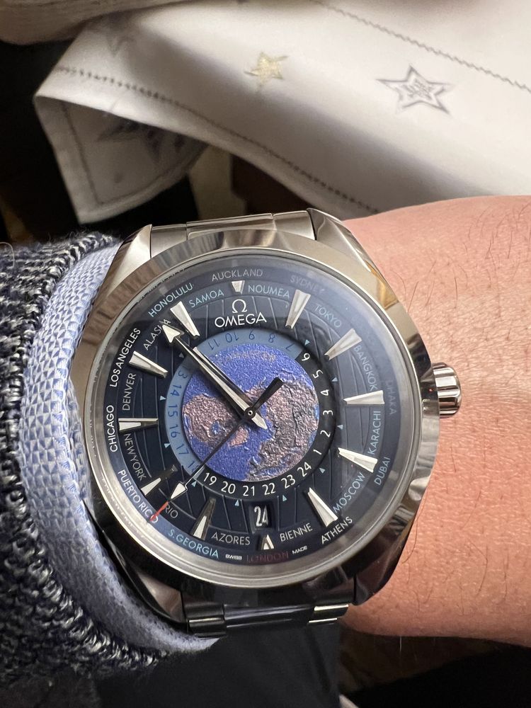 Omega Aqua Terra Worldtimer