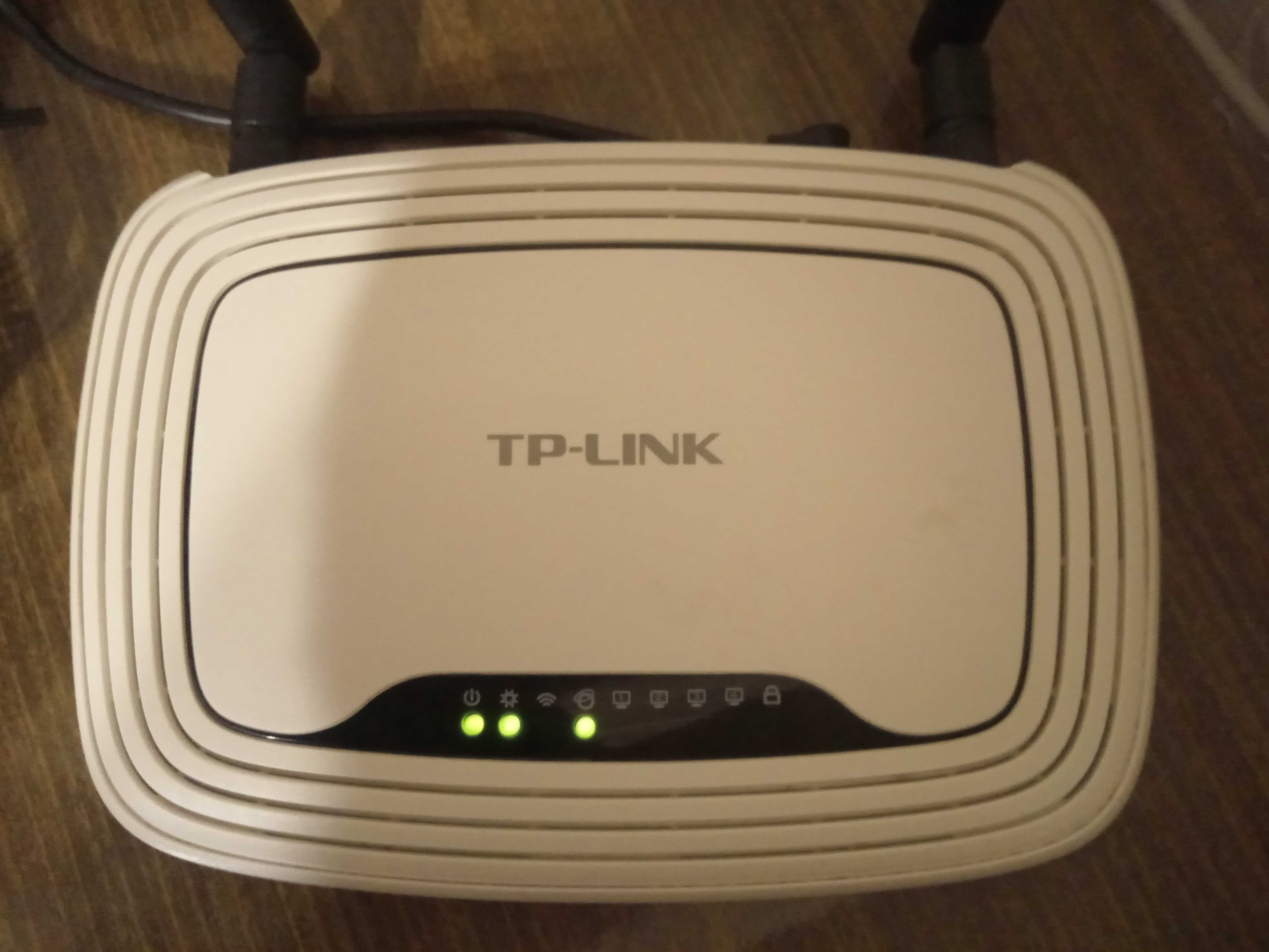 WiFi router TP-LINK TL-WR841ND б/у - под ремонт или на запчасти