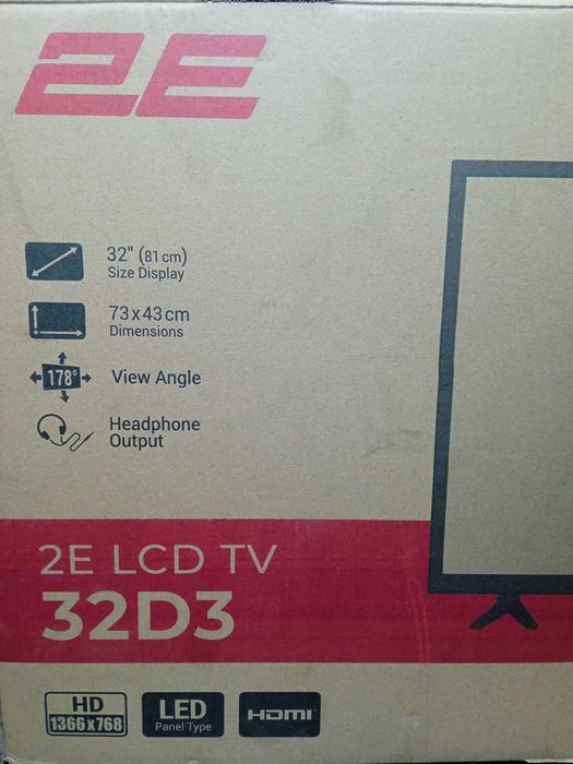 Продам телевізор  2E 32D3