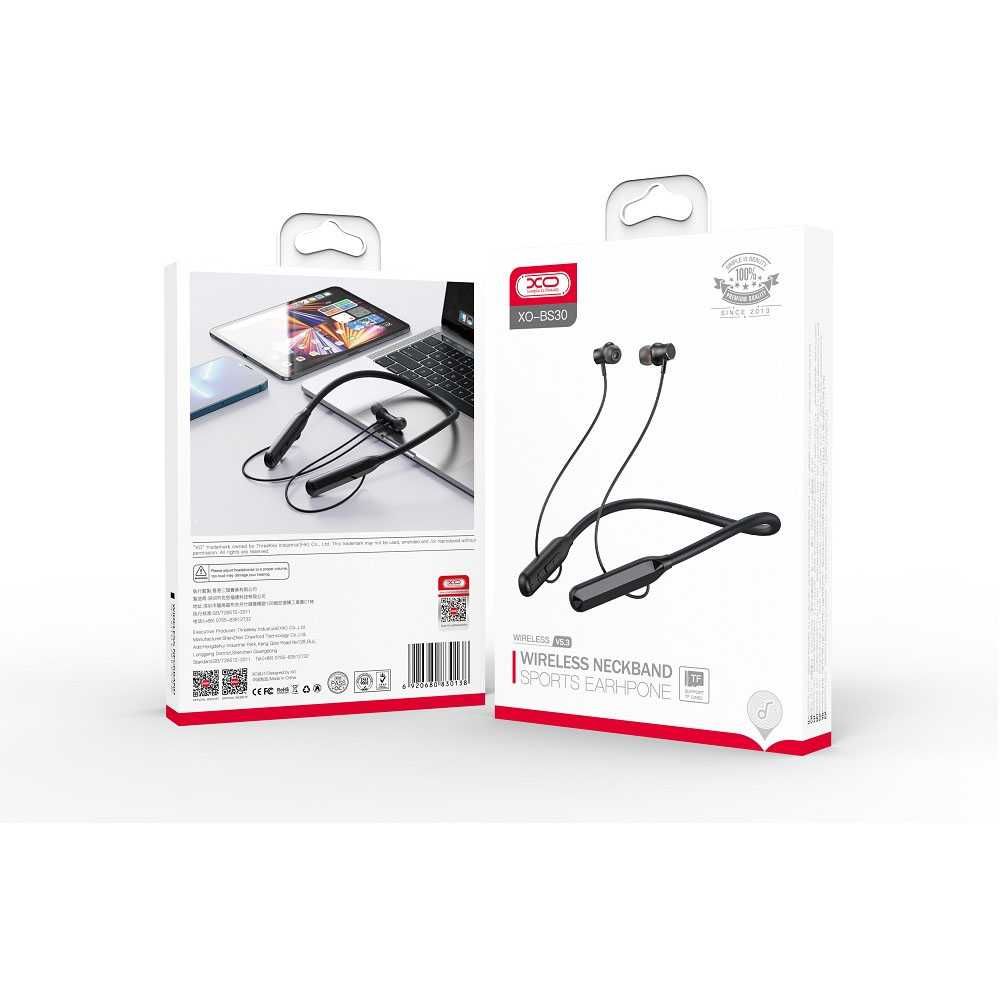 Słuchawki Bluetooth XO BS30 50 godzin pracy kolor: czarny