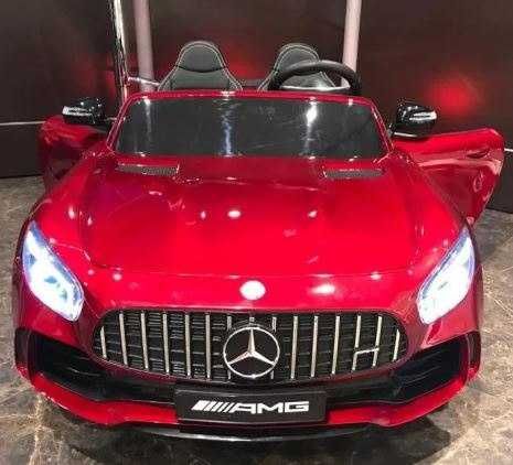 Lakierowany Samochód autko auto 2 os. Mercedes Benz GTR 4x4 akumulator