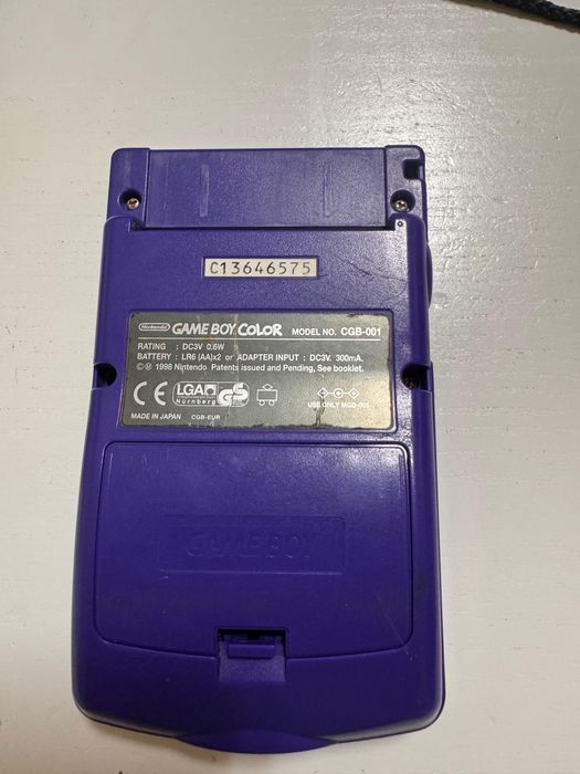 Game Boy Color  com bolsa e jogos