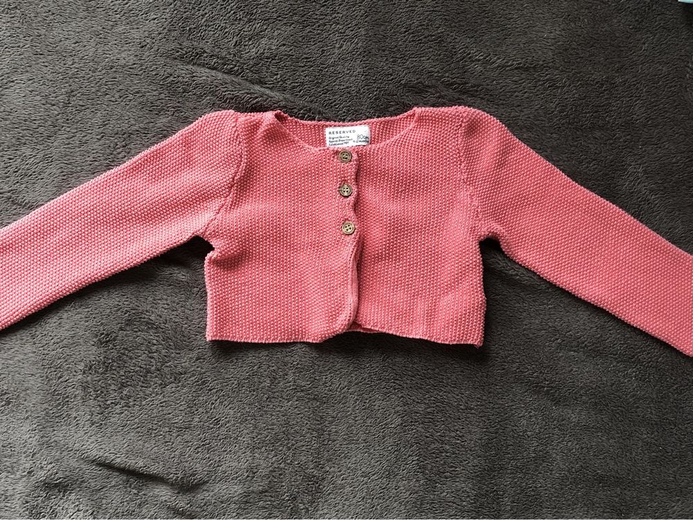Sweter Reserved Baby rozmiar 80 bolerko