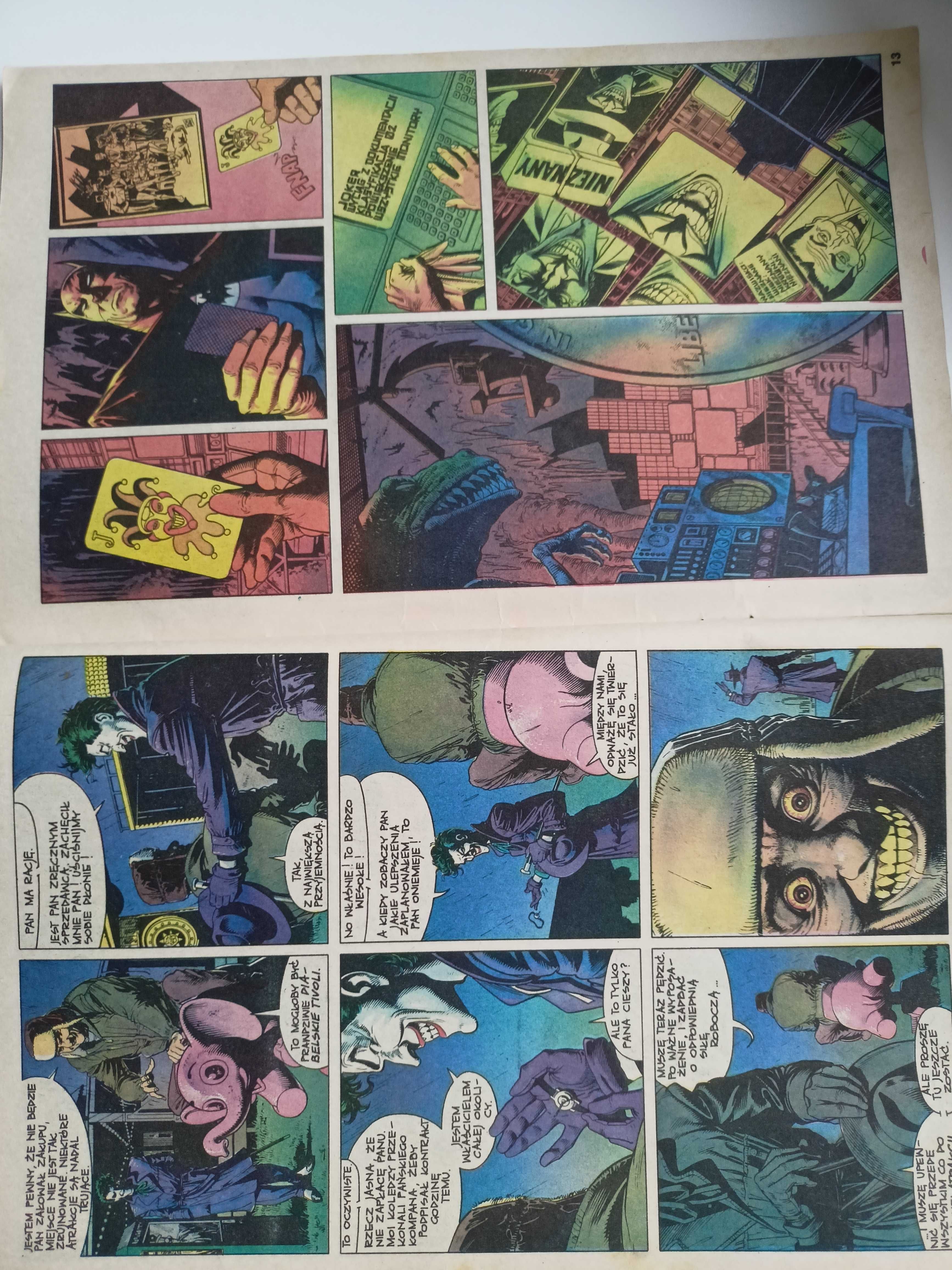 Komiks BATMAN Zabójczy żart nr 1 91r