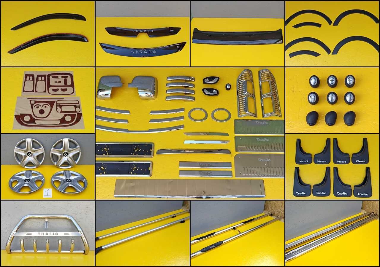 Клик Угол Кут на задний бампер на Opel Vivaro Renault Trafic 15-22р