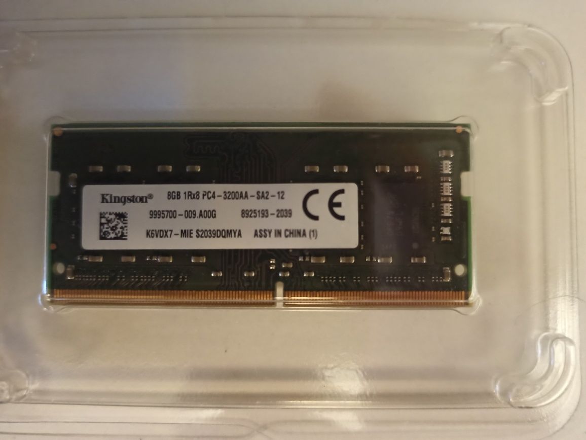 Sprzedam Ram 2x8gb DDR 4 3200 MHz so-dimm laptop (dual channel)