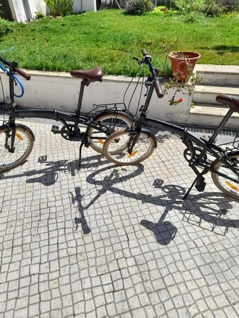 Bicicletas de passeio e de fácil transporte