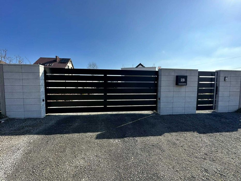 Ogrodzenie palisadowe lamele poziome palisada pozioma PRODUCENT!