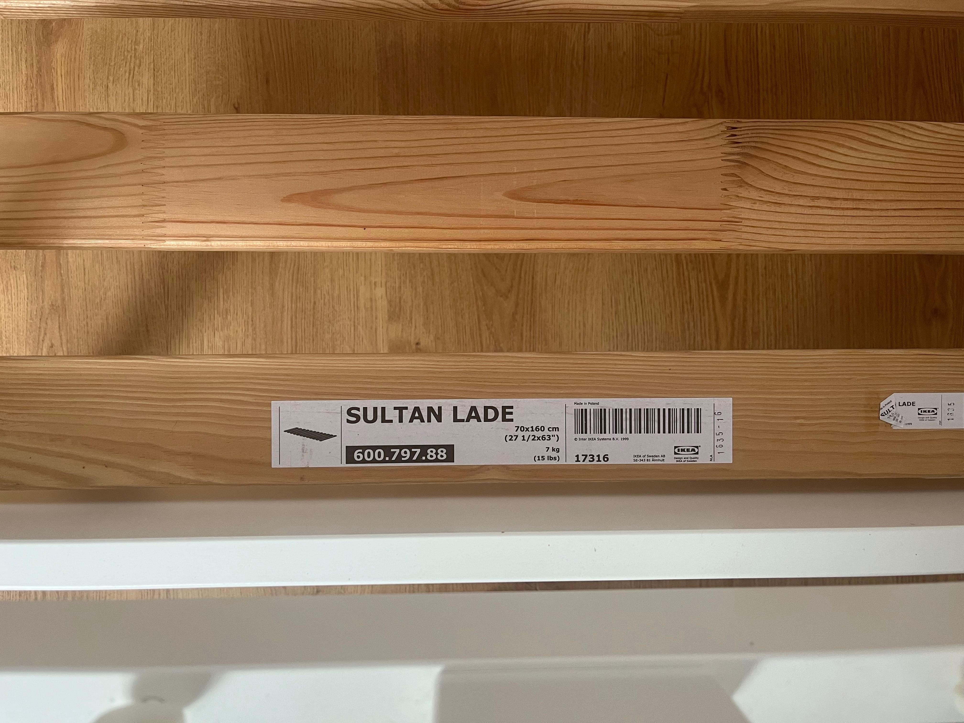 Łóżko dziecięce IKEA KRITTER 70×160 cm + materac – z owcami