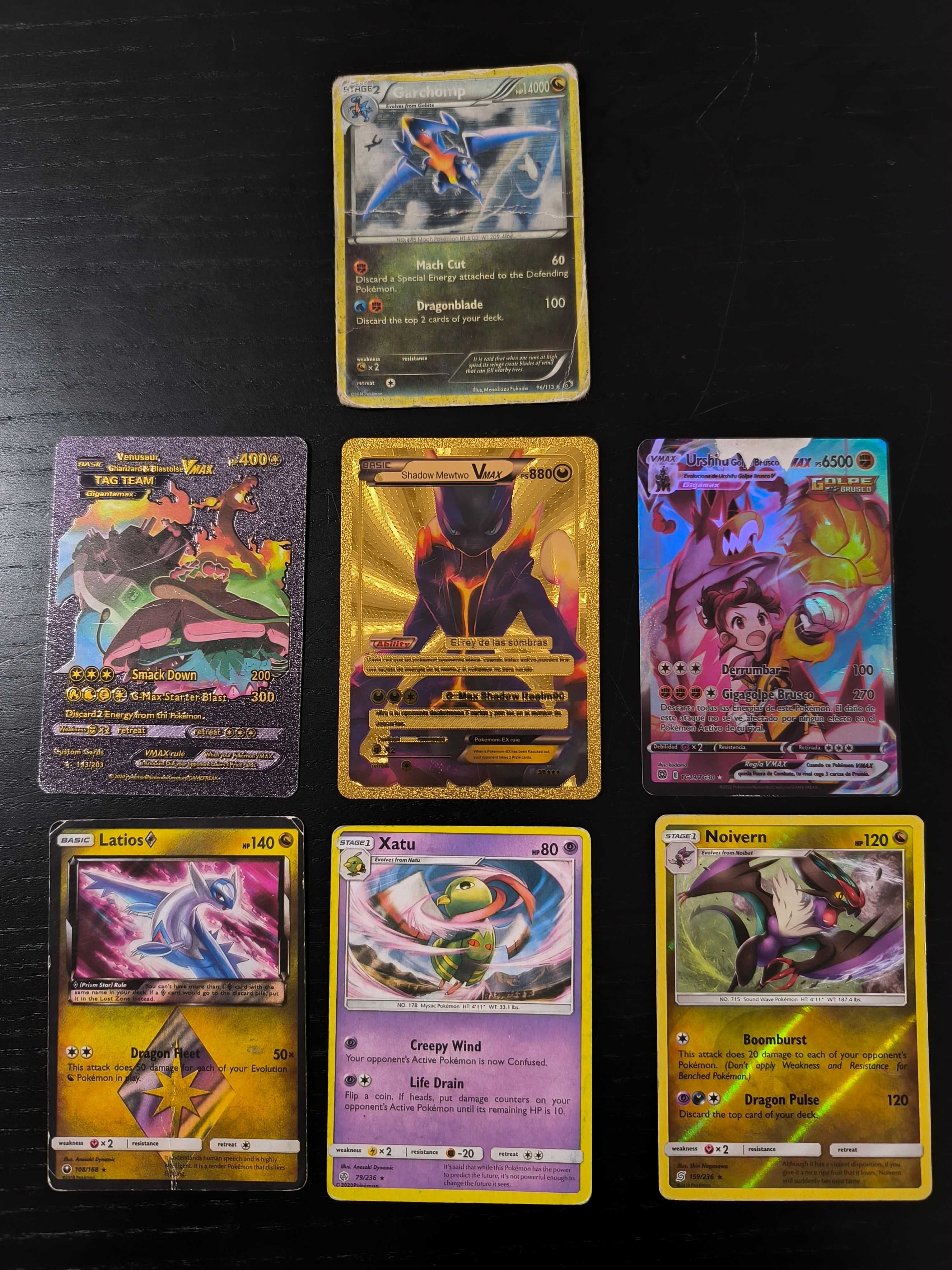 Cartas pokémon super raras e muito fortes