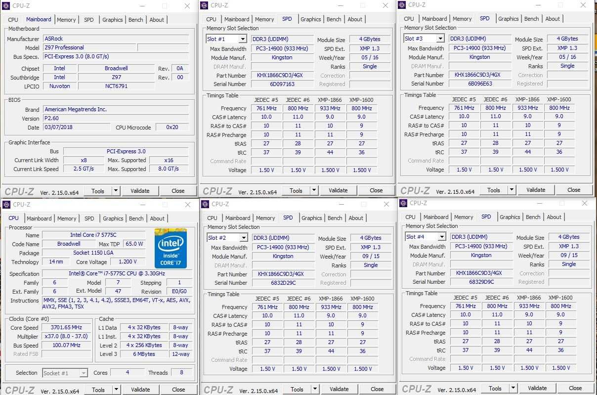 Pamięć RAM HyperX Savage DDR3 16 GB (4x4 GB), 1866MHz (HX318C9SRK2/8)