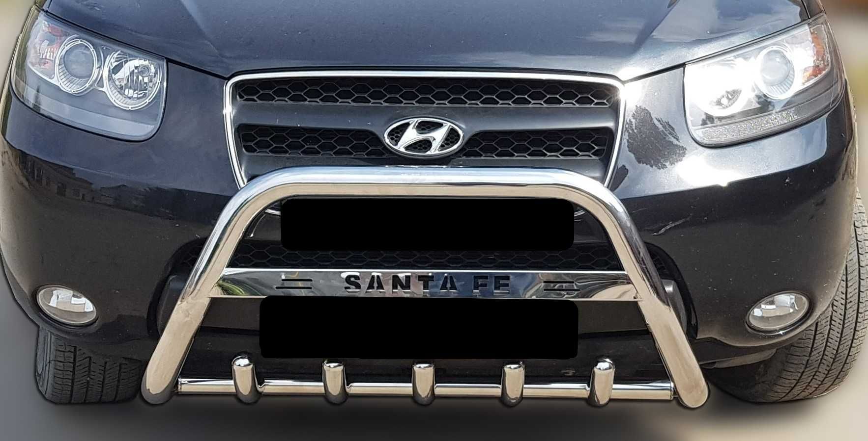 Кенгурятник для Hyundai Santa-FE з 2001 по 2018 рр на хюндай сантафе