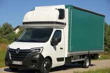 Renault MASTER=50=FIRANKA=5.00M=10-EUROPALET  oRyGiNaŁ / SYPIALKA / Wersja 50 / PLANDEKA / Poduszki / SALON POLSKA