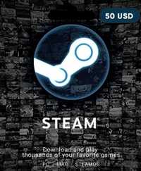 Steam Wallet Card 50 USD