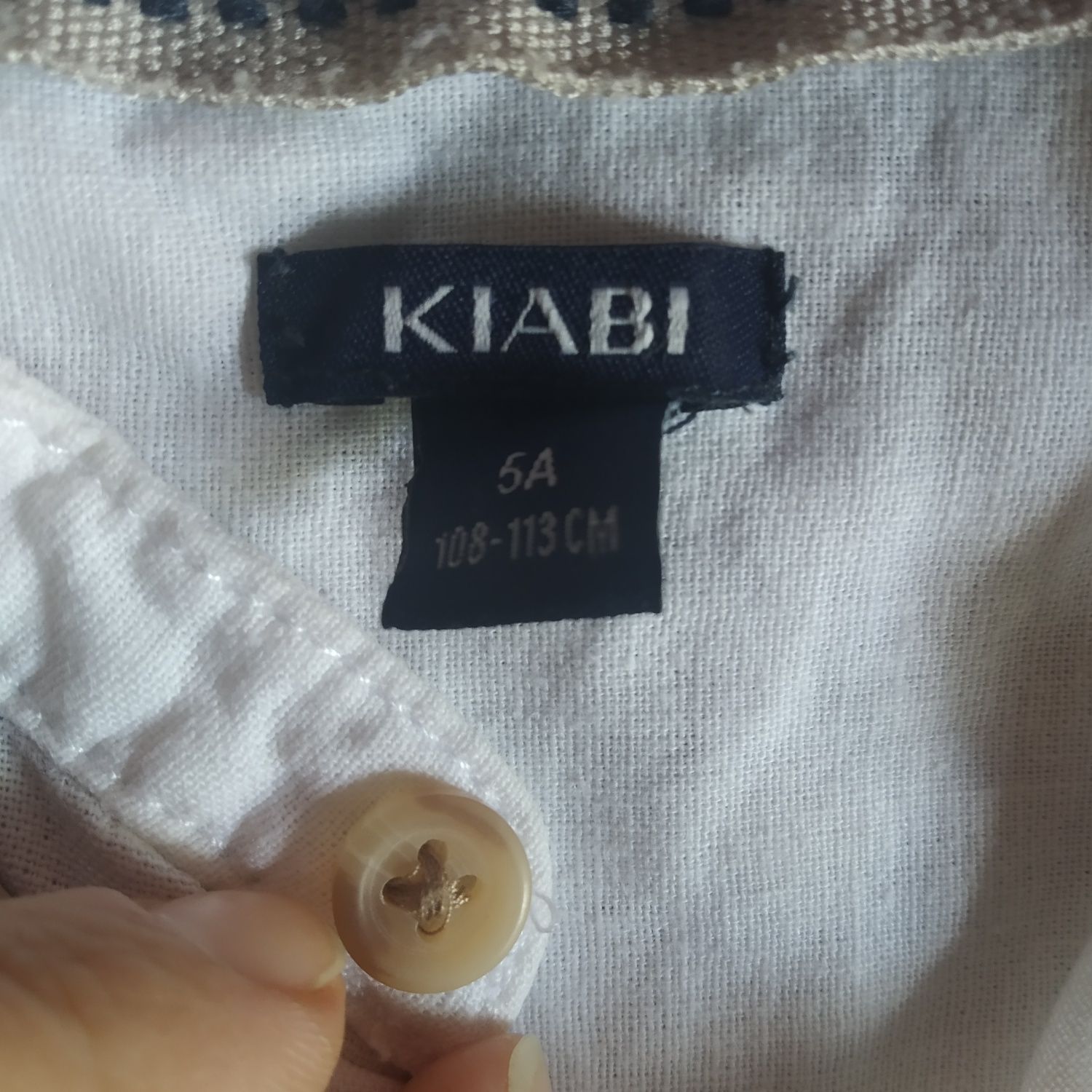 Лляна сорочка в чудовому стані Kiabi