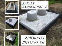 Zbiornik Betonowy Szambo Betonowe Szamba Kanał Samochodowy
