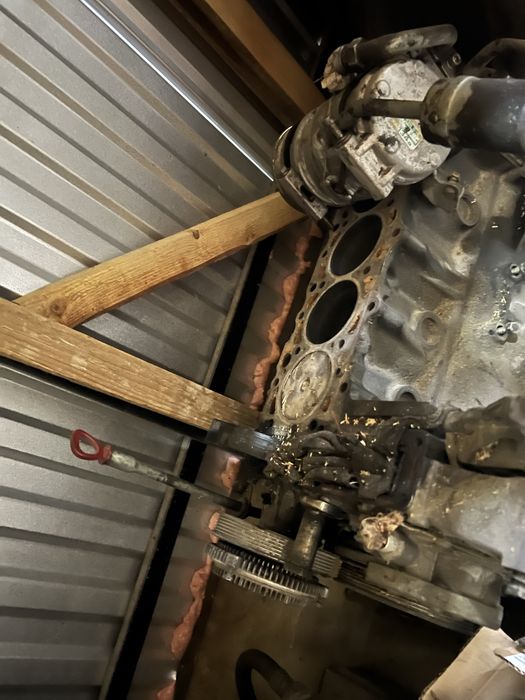 Двигун Mercedes W124 OM605 2.5 дизель голий без навісного