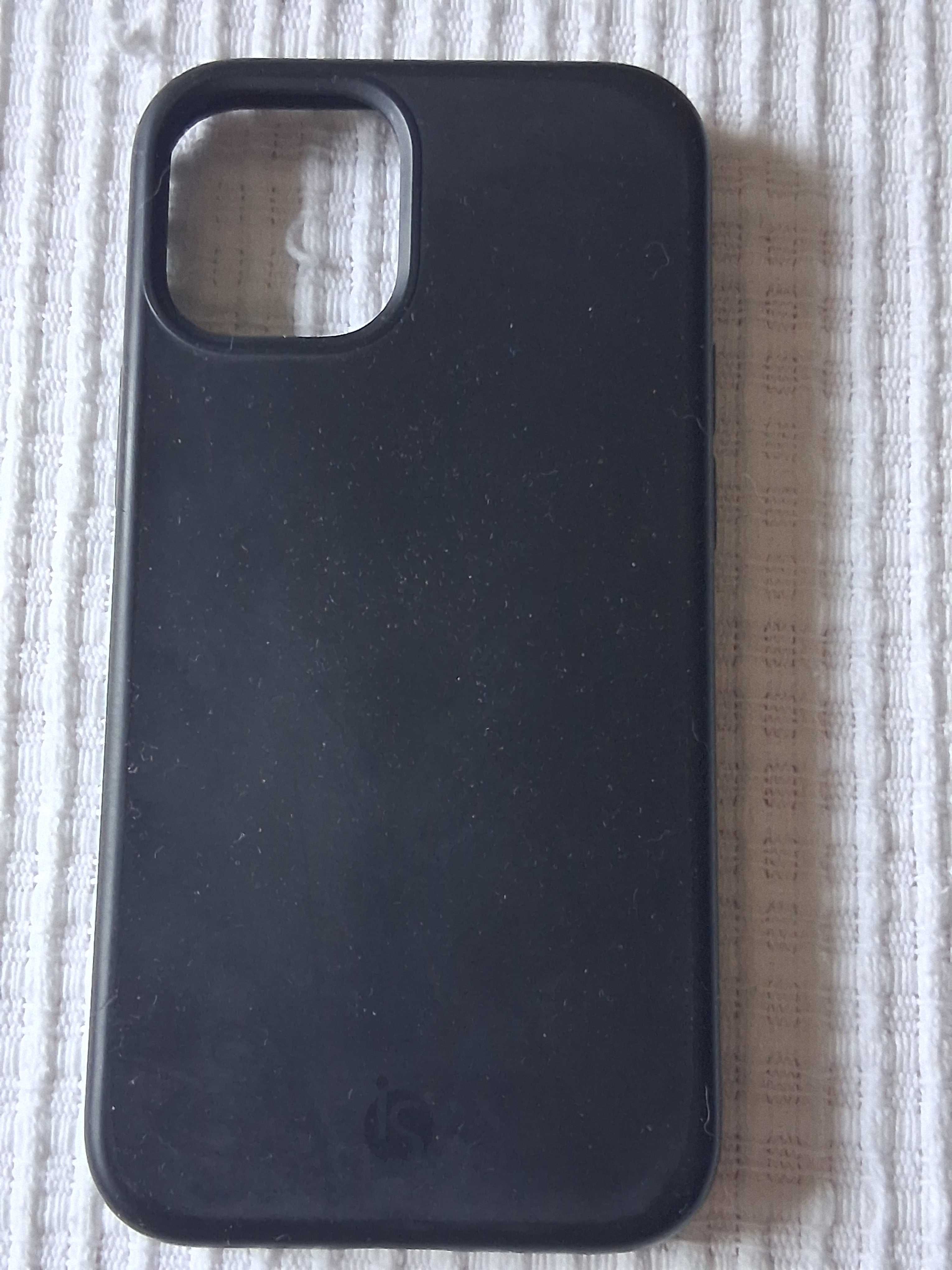 Capa iphone preta, rígida, marca iS (Portes incluídos)