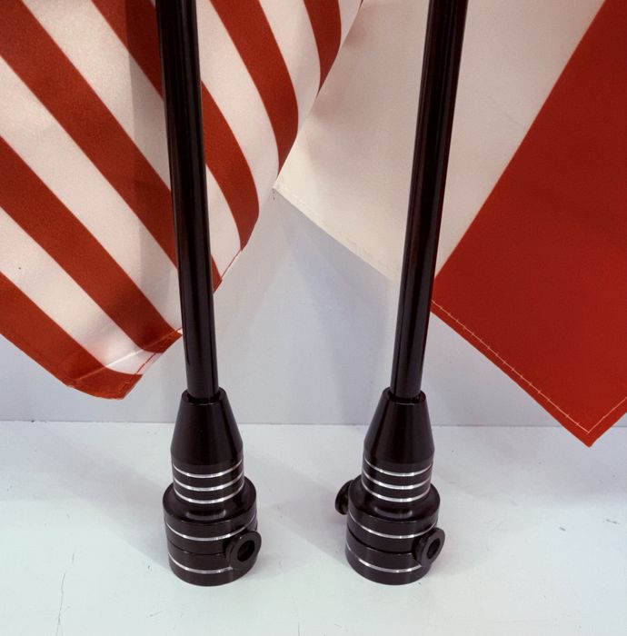 Maszt motocyklowy z flagą harley davidson honda goldwing