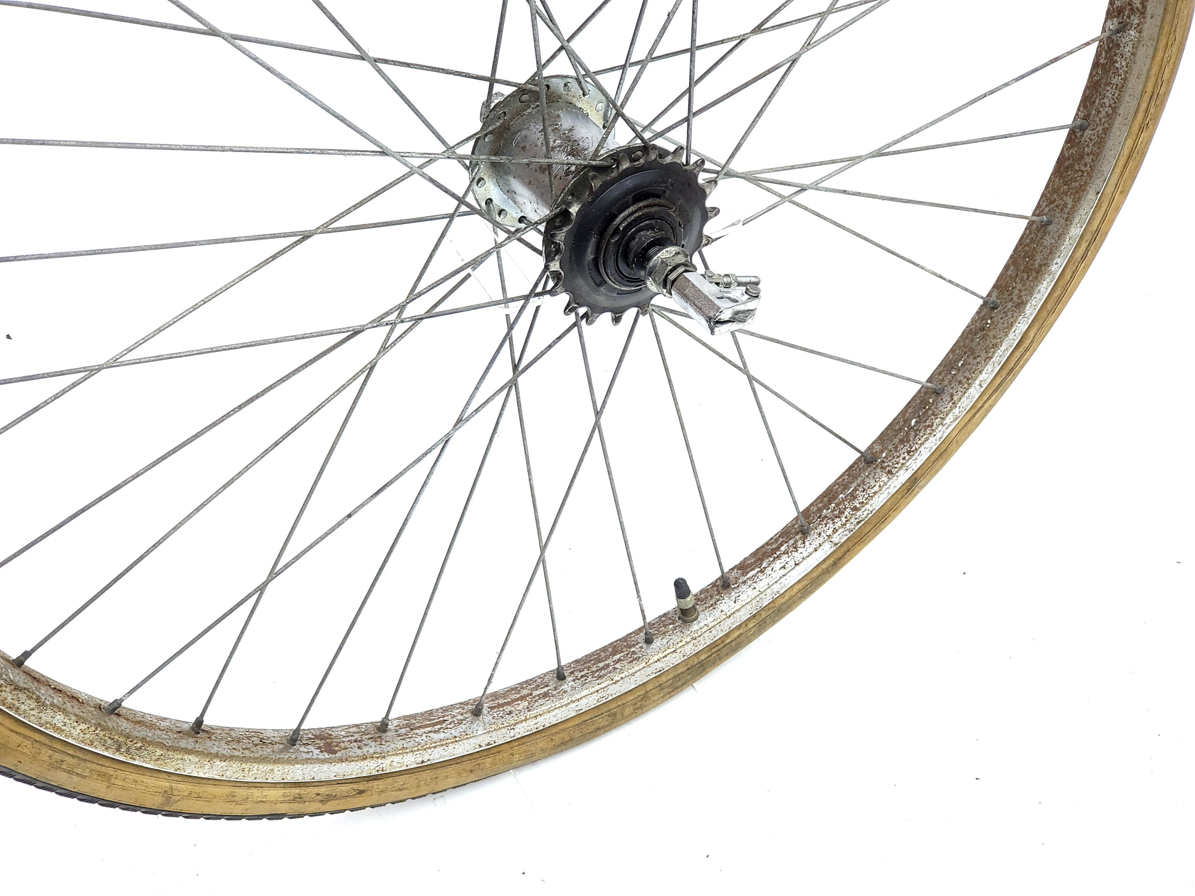 Koło tylne 26 1 3/8 cala Romet Universal Tyler Shimano 3S 3 biegi
