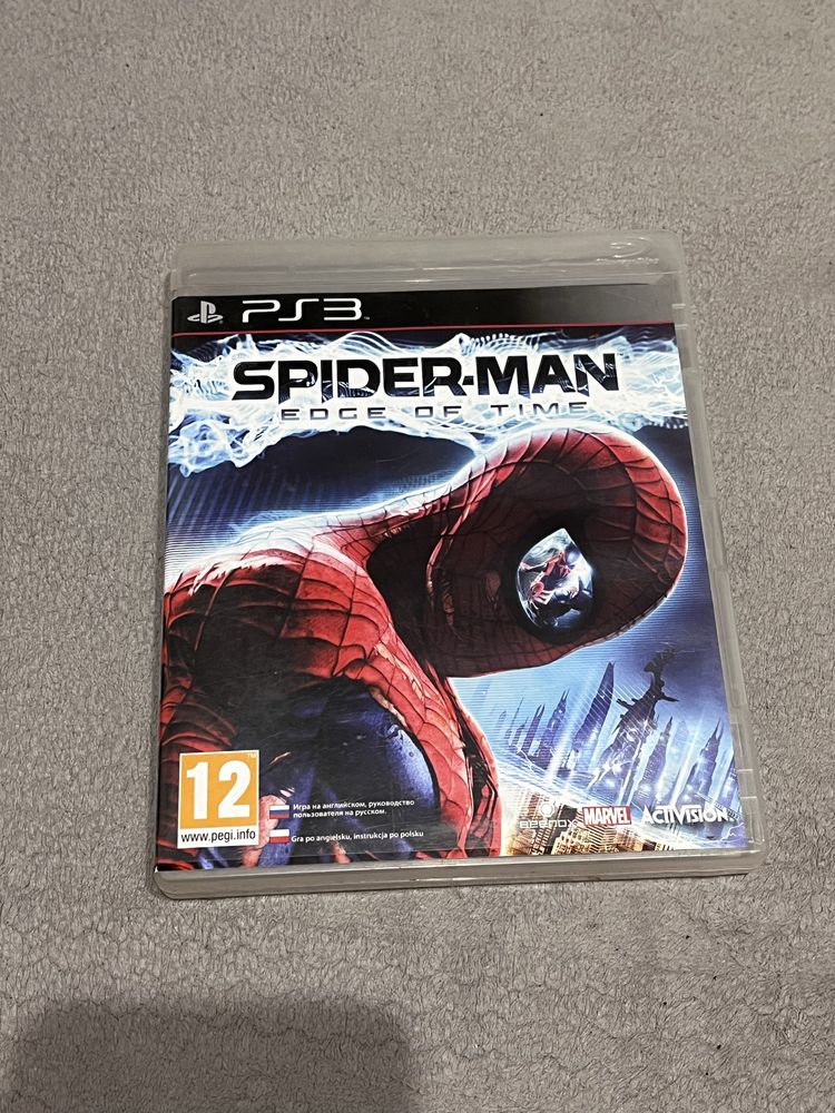 Gra ps3 spiderman edge of time+pudelko resident evil 4 i gra dead aim