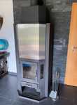 Kominek z plaszczem wodnym 14kW super stan
