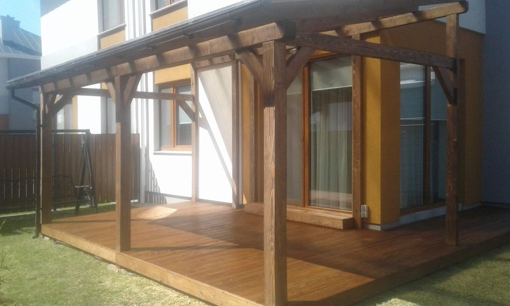Pergola ogród zimowy  taras wiata