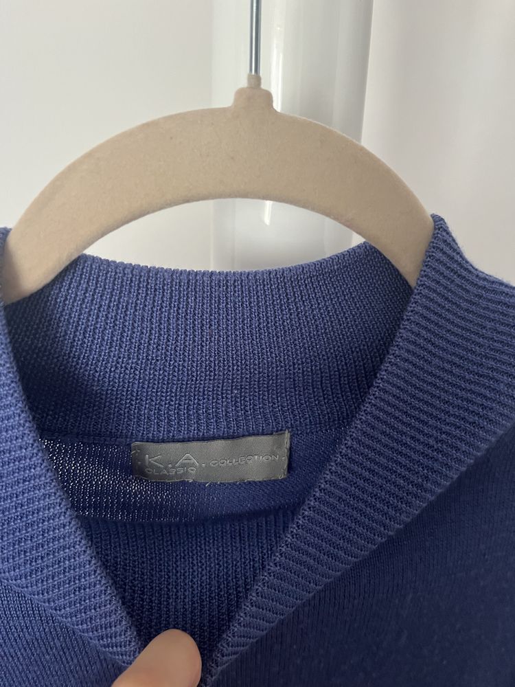 Chabrowy półgolf 100% wełna merino