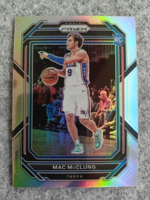 Karta NBA Rookie 2022-23 Prizm Silver Mac McClung Philadelphia 76ers