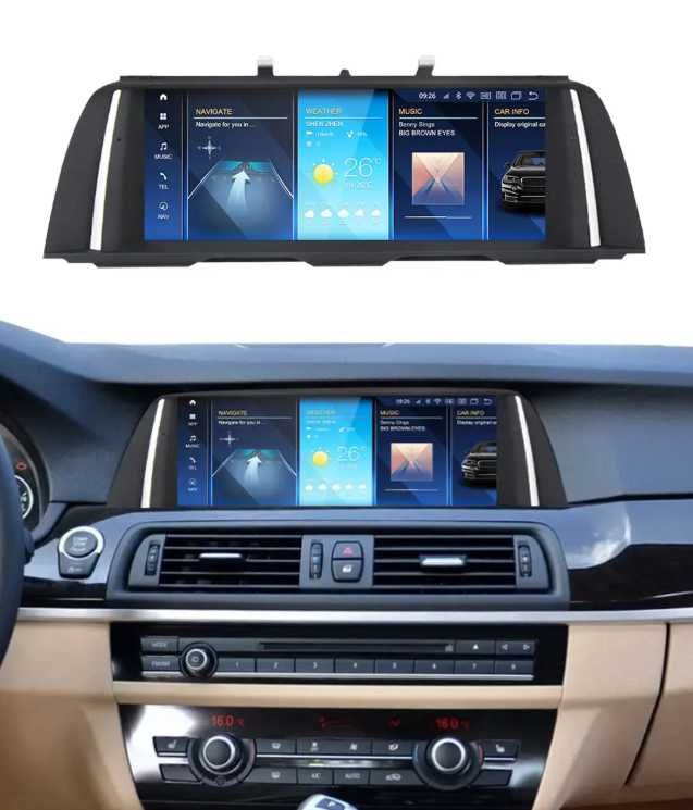 EKRAN ANDROID 13 DO BMW F10 F11 2010/2013 Snapdragon 665 8GB RAM CIC