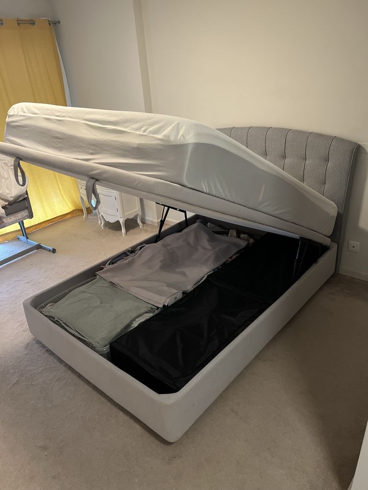 Cama Sommier + Colchão Emma Original Mattress