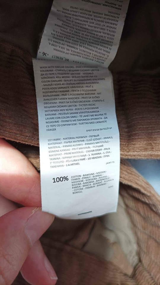 Brązowe Spodnie Męski RESERVED