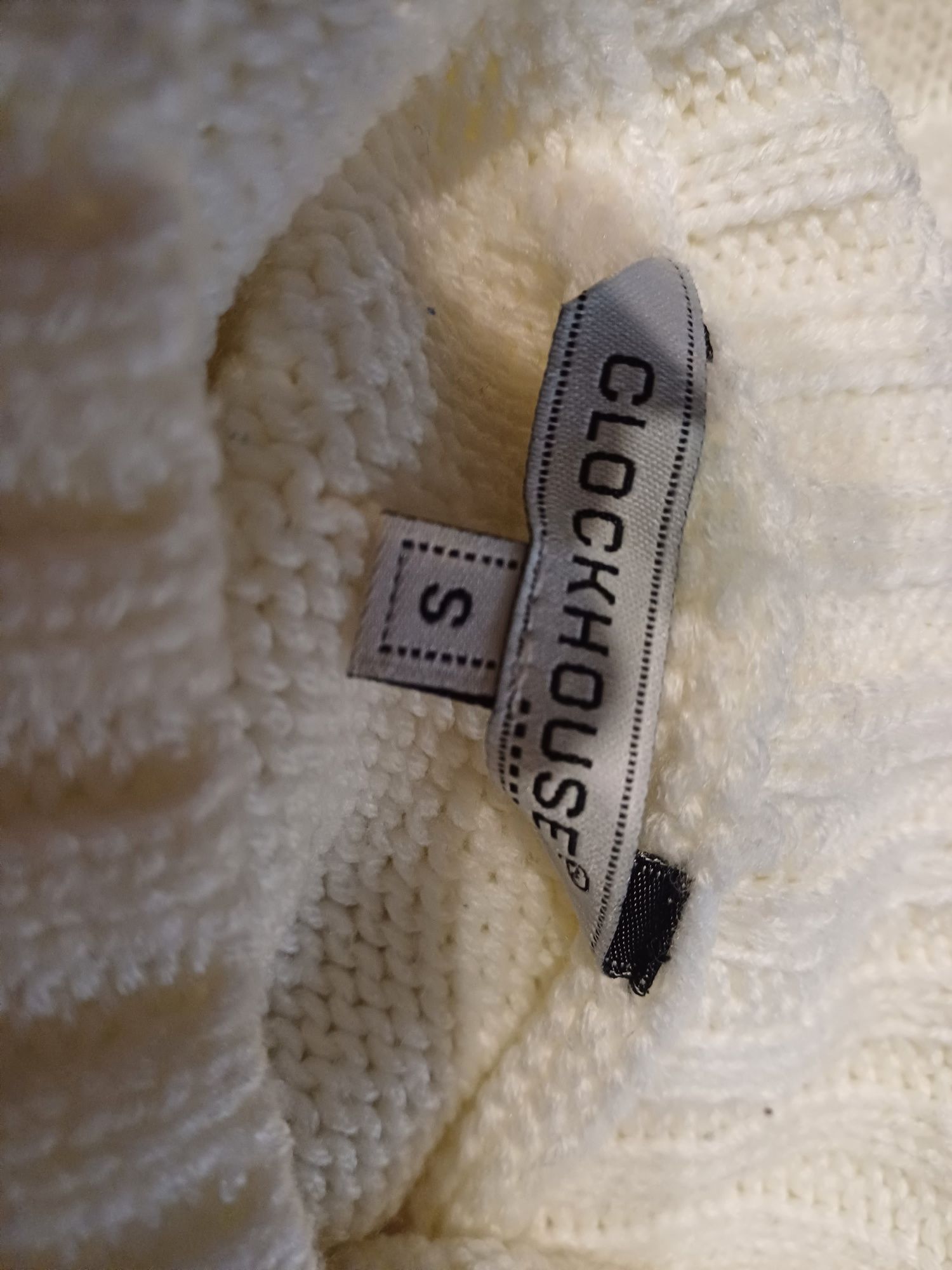 Sweter golf bezrękawnik r. S
