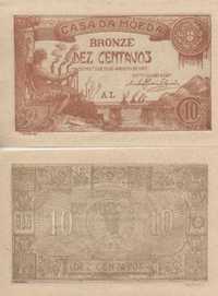 Casa da Moeda
Bronze - Dez Centavos