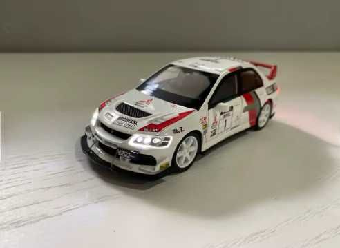 mitsubishi lancer evo edição final jdm modelo de metal