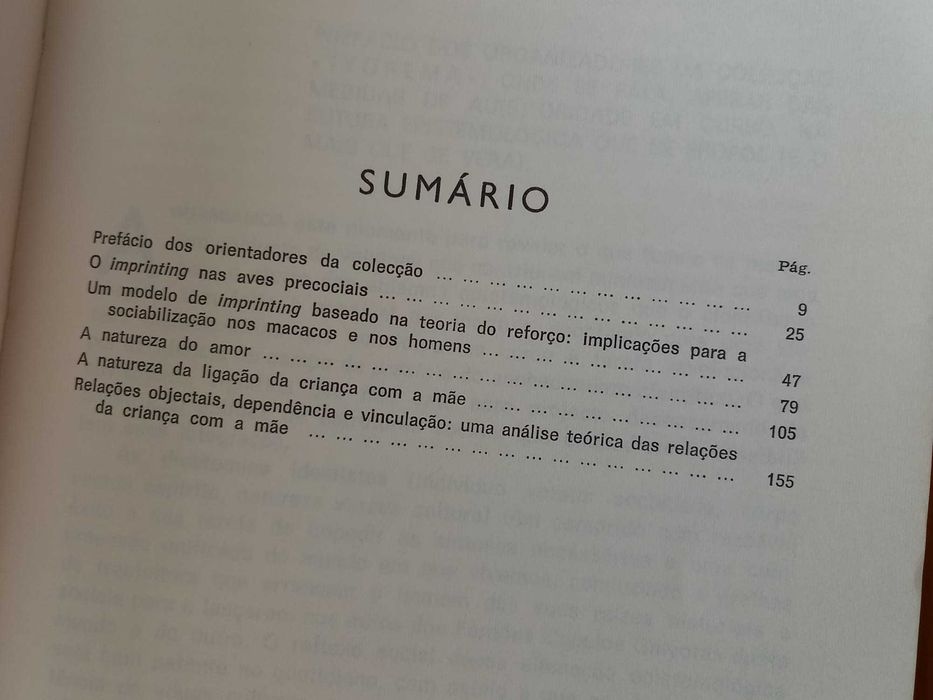 (PORTES GRÁTIS) Autores Vários: As Ligações Infantis (Psicologia)