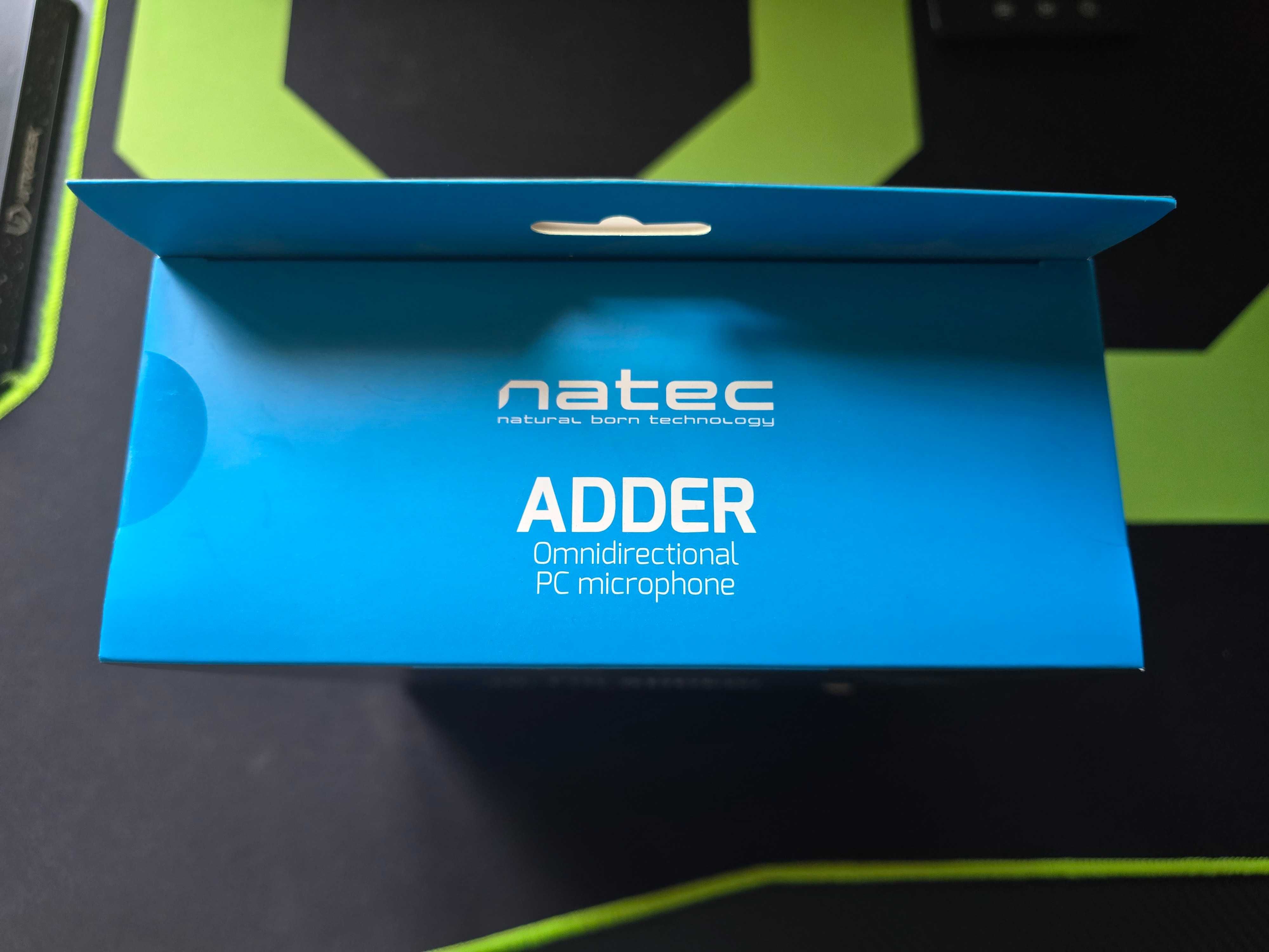 Mikrofon NATEC Adder Dookólny - NOWY