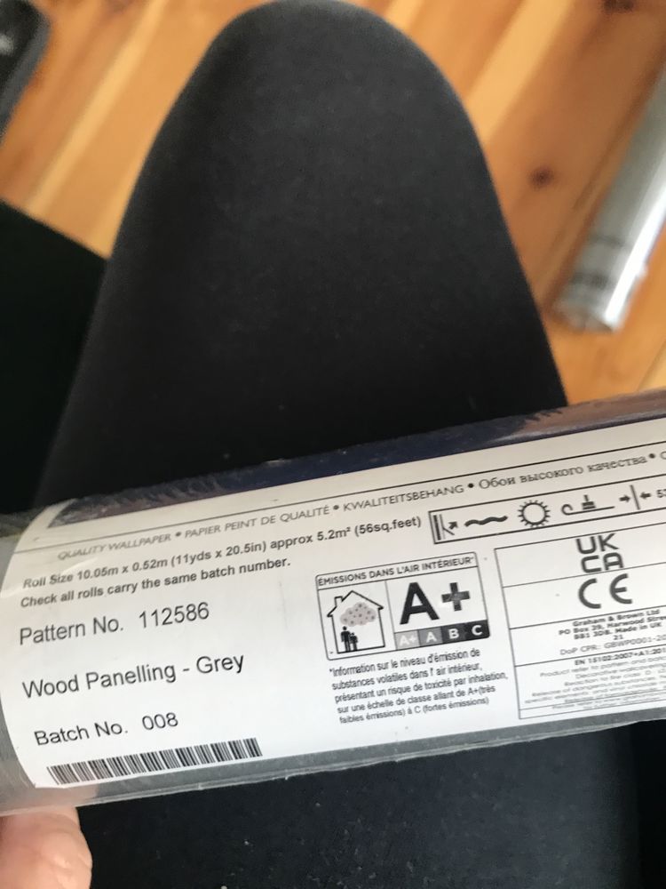 2 nowe tapety Fresco szare wzór