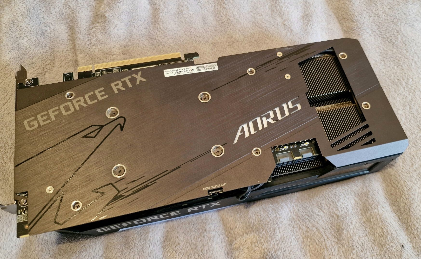 Gigabyte RTX 3070 Aorus 8GB под ремонт (3080,3060ti,rx 6700,6800)