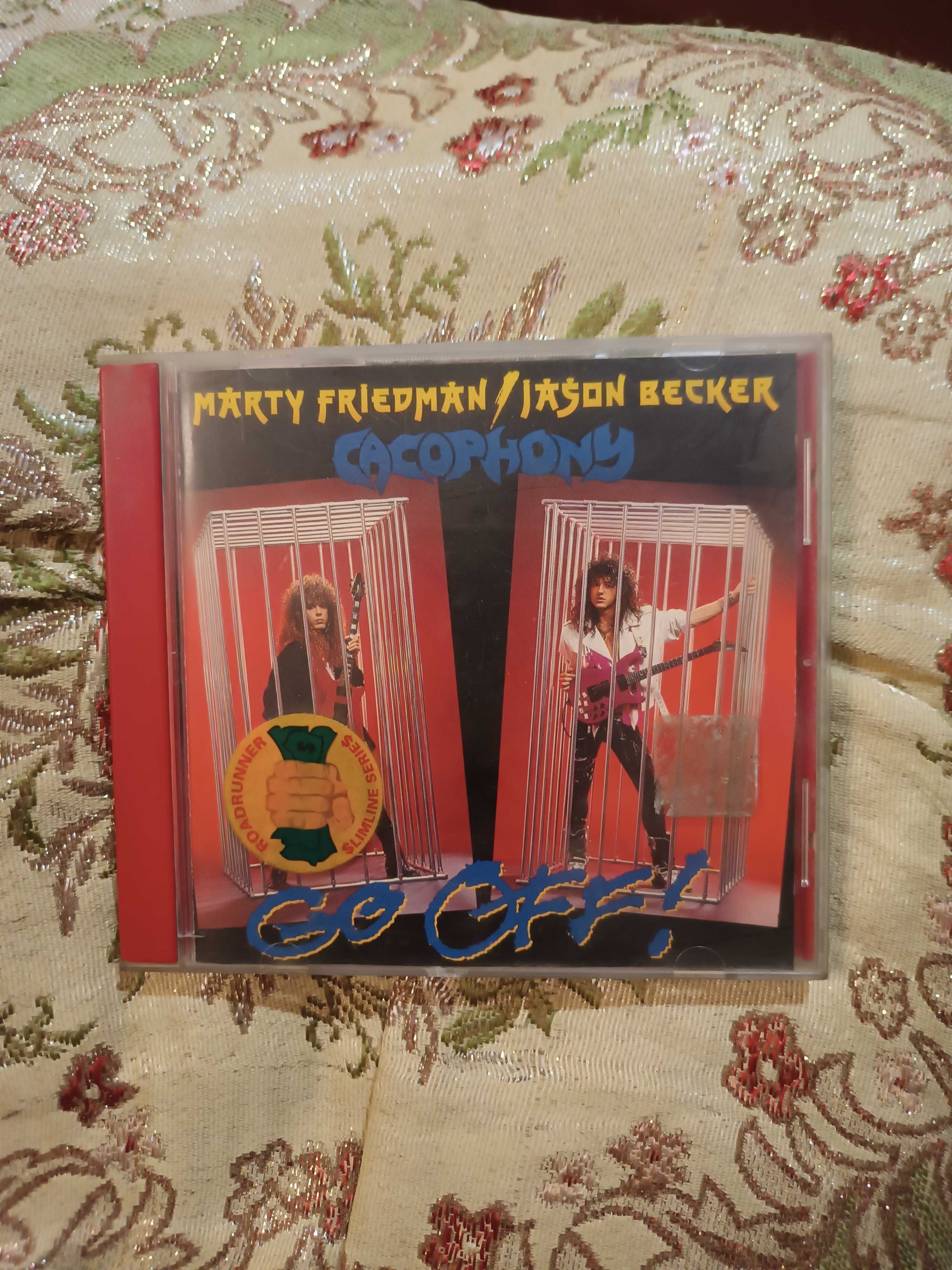 Фирменный CD Marty Friedman/Jason Becker Cacophony