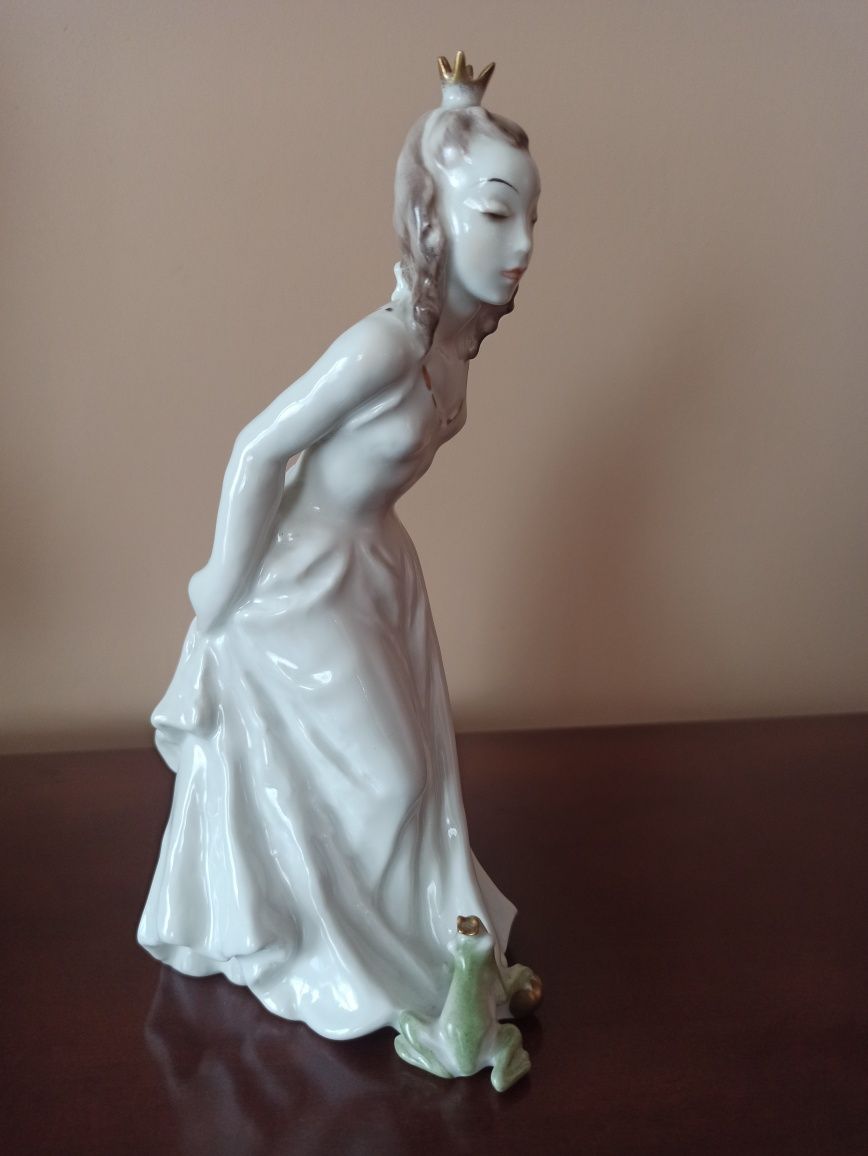 ROSENTHAL - figura królewna żabka sygn. L. FRIEDRICH GRONAU