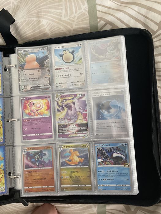 Binder de Cartas Pokemon Japonesas