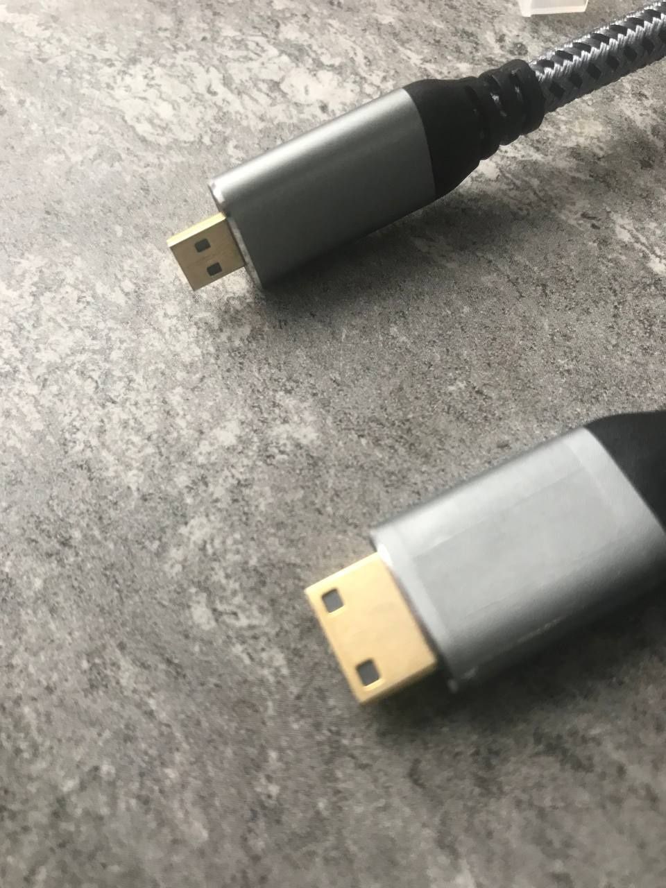 Кабель HDMI mini хдмі міні hdmi micro 2 метри type c-  hdmi