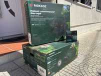 Robot corta relva Parkside com garagem