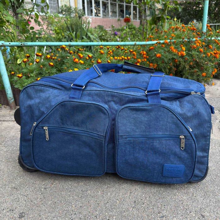 Сумка дорожня колісна Bagland 0034970 Мадрид 82 л не чемодан