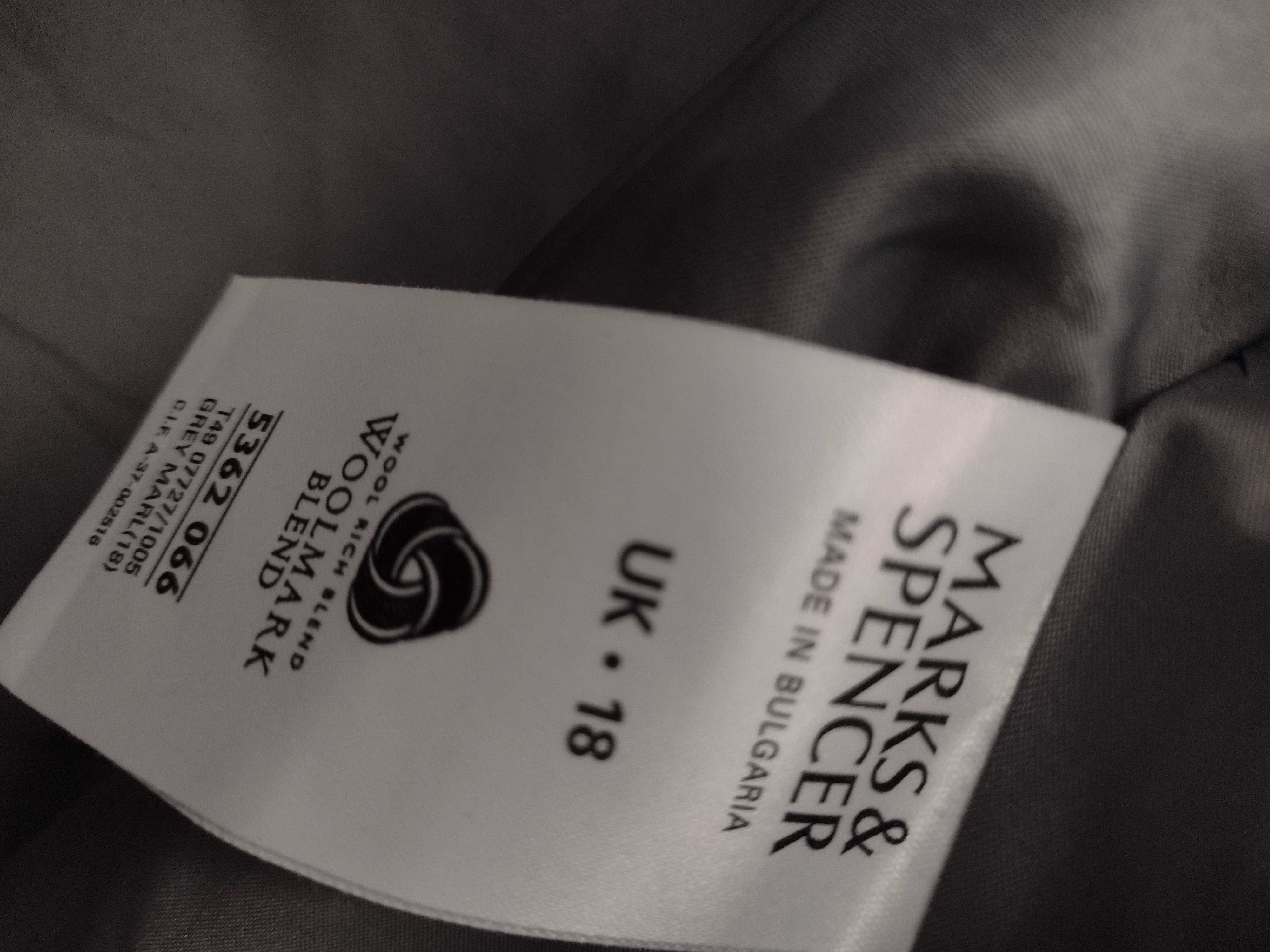 Sprzedam szarą damską kurtkę MARKS&SPENCER