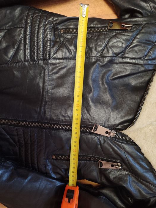 Дубленка натуральная размер 40, xxs